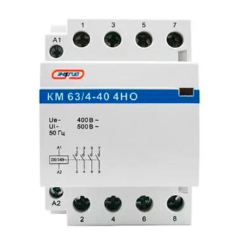 Модульный контактор КМ63/4P 40A 4НО Энергия - Электрика, НВА - Коммутационное оборудование - Контакторы - . Магазин оборудования для автономного и резервного электропитания Ekosolar.ru в Домодедово