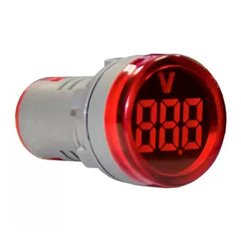 Индикатор значения напряжения AD22-RV красный Энергия - Электрика, НВА - Устройства управления и сигнализации - Сигнальная аппаратура - . Магазин оборудования для автономного и резервного электропитания Ekosolar.ru в Домодедово
