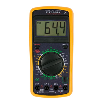Мультиметр DT 9205A Энергия - Электрика, НВА - Измерительный инструмент - Мультимеры - . Магазин оборудования для автономного и резервного электропитания Ekosolar.ru в Домодедово